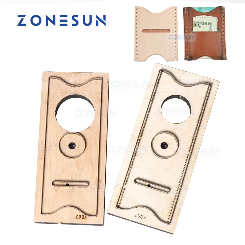 Деревянный шаблон ZONESUN C2 держатель для банковской кредитной карты для резки кожи
Деревянный шаблон ZONESUN C2 держатель для банковской кредитной карты для резки кожи