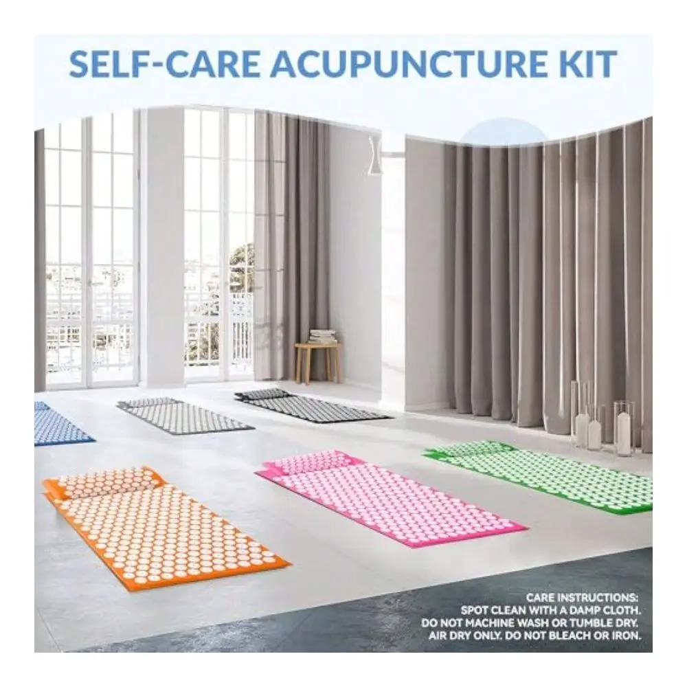 Mat And Pillow Et For Back Neck Pain Acupuncture To Relieve Mucle Fatigue Imve Innia For Edentary Acupuncture Eae Tre Maa Mat B
Mat And Pillow Et For Back Neck Pain Acupuncture To Relieve Mucle Fatigue Imve Innia For Edentary Acupuncture Eae Tre Maa Mat B