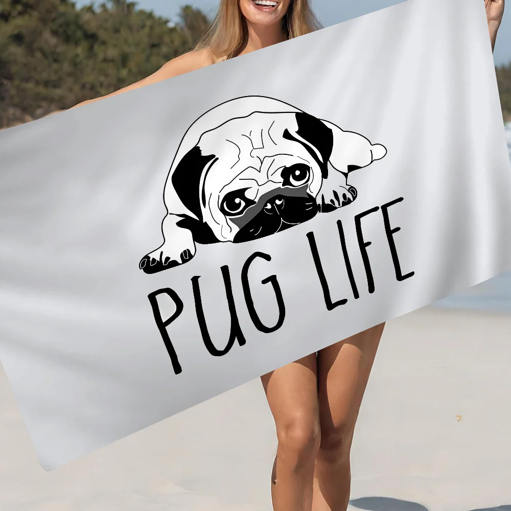 Bulldog Big Microfiber Beach Towels Quick Dry Towel Sand Beach Towels Pool Towel For Travel Swim Pool Yoga
Bulldog Big Microfiber Beach Towels Quick Dry Towel Sand Beach Towels Pool Towel For Travel Swim Pool Yoga