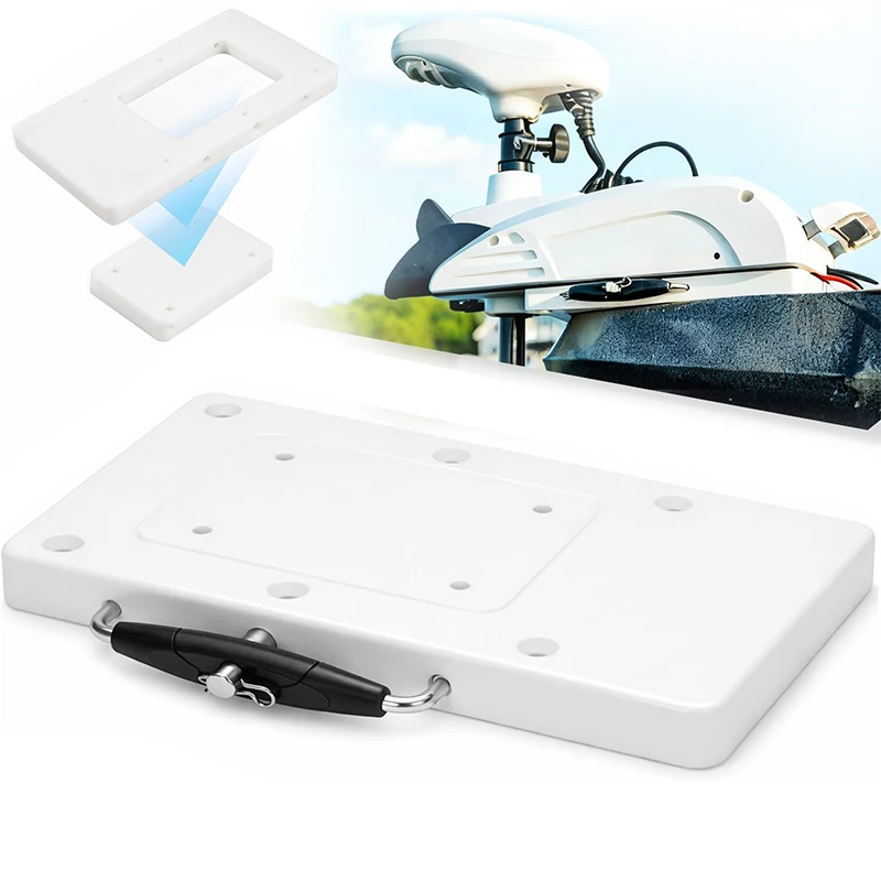 For Minn Kota 1854017 RTA-17 Quick Release Bracket for Terrova, Ulterra, PowerDrive V2, Pontoon & Deckhand 40 Trolling Motor
For Minn Kota 1854017 RTA-17 Quick Release Bracket for Terrova, Ulterra, PowerDrive V2, Pontoon & Deckhand 40 Trolling Motor