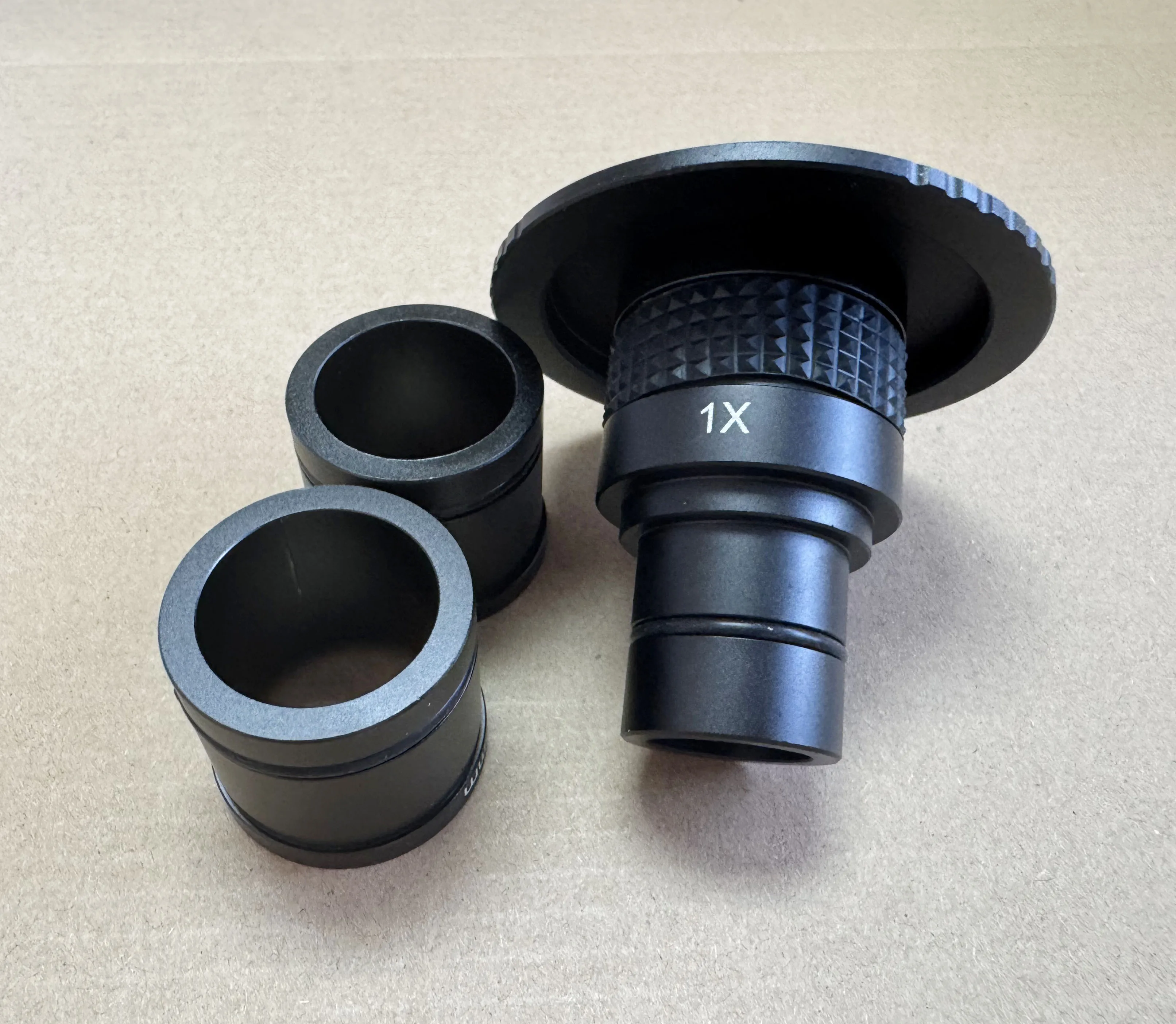 Adapter for Canon EOS NIKON AI Camera Mount with 1X Microscope Eyepiece Lens fit 23.2mm 30mm
Adapter for Canon EOS NIKON AI Camera Mount with 1X Microscope Eyepiece Lens fit 23.2mm 30mm