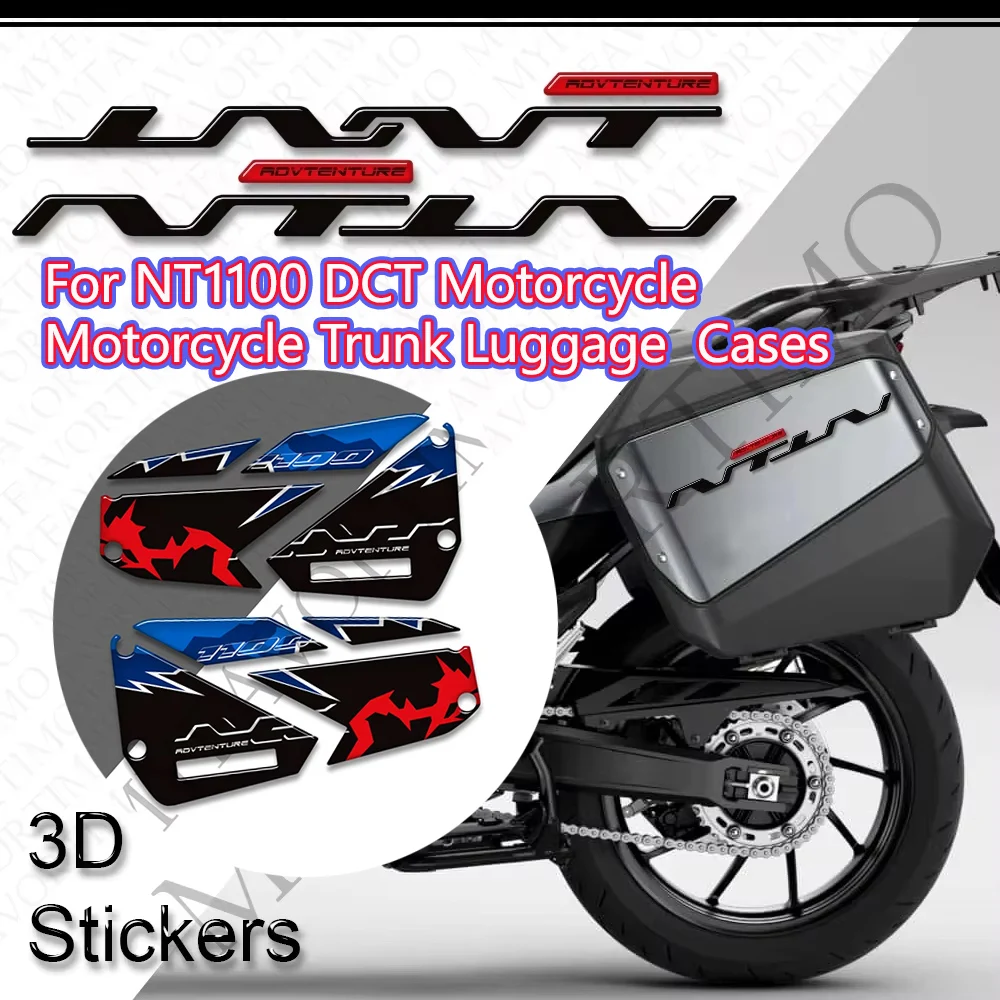 Fit For NT1100 DCT Sport Touring 2022-2026 Motorcycle Trunk Luggage Cases Panniers Stickers Side Box Protector Decals
Fit For NT1100 DCT Sport Touring 2022-2026 Motorcycle Trunk Luggage Cases Panniers Stickers Side Box Protector Decals