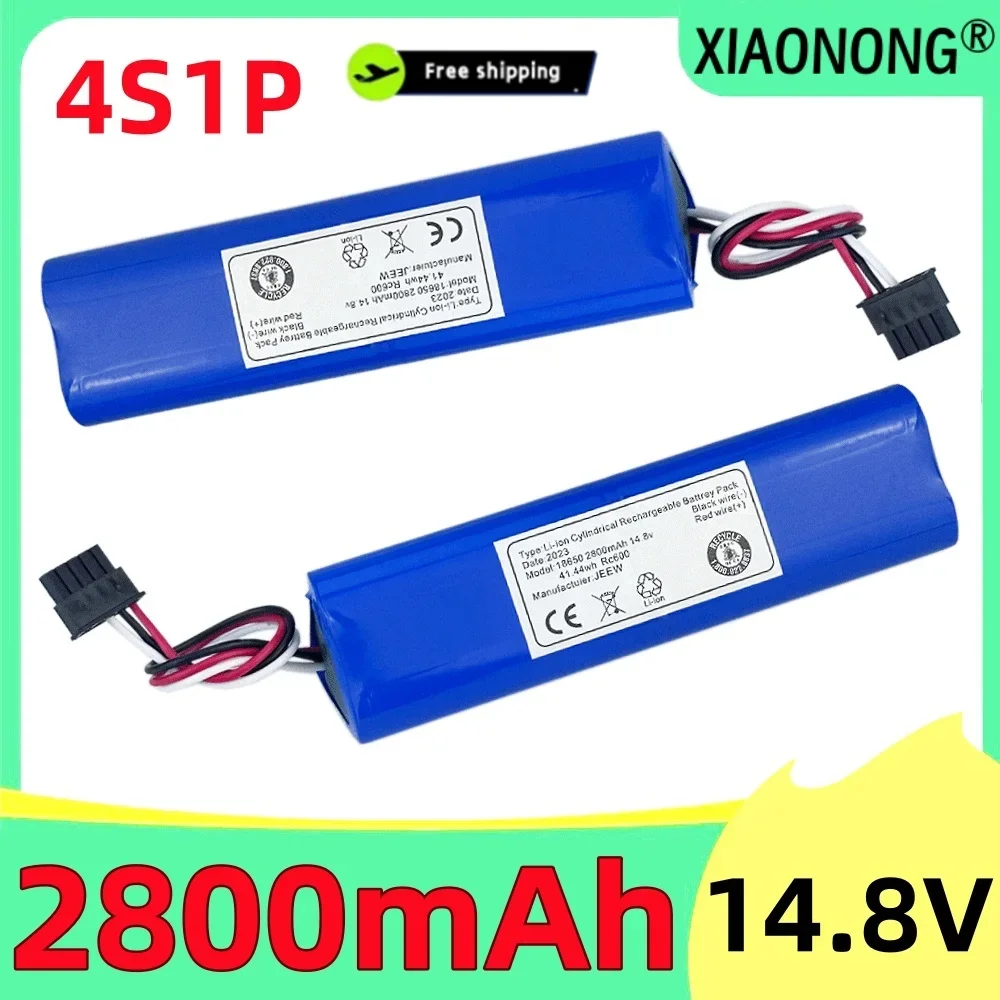4S1P 14.8V 2800mAh Sweeper Battery 18650 for Xiaomi Mijia Mi Robot Vacuum-Mop P Sweeping Mopping Robot STYTJ02YM Li-ion Battery
4S1P 14.8V 2800mAh Sweeper Battery 18650 for Xiaomi Mijia Mi Robot Vacuum-Mop P Sweeping Mopping Robot STYTJ02YM Li-ion Battery