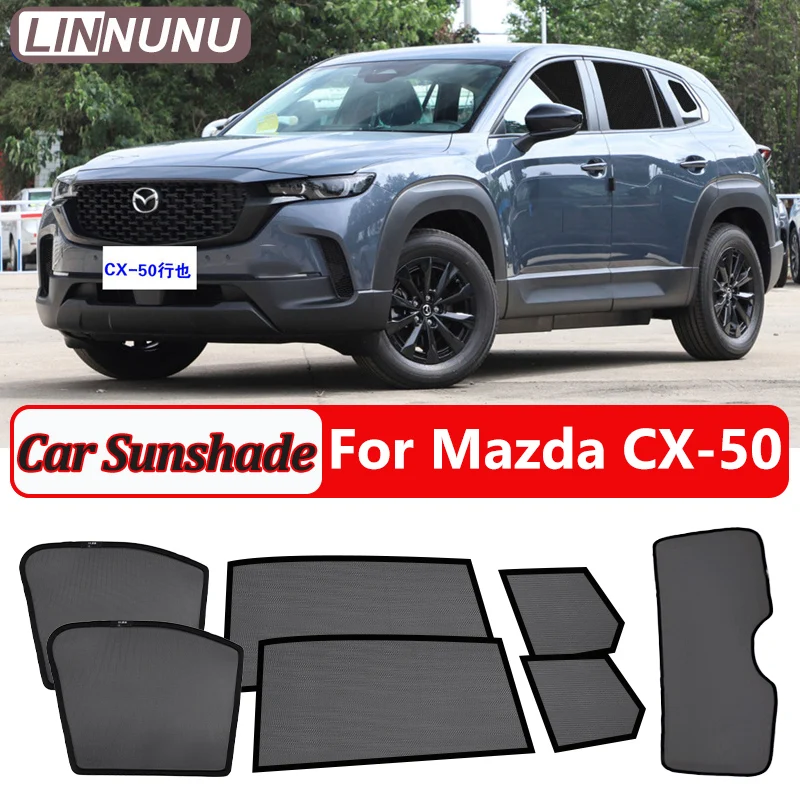 Солнцезащитная шторка LINNUNU для Mazda CX-50 2022-2026, сетчатая, на магнитах, защита от УФ-излучения, для конфиденциальности, аксессуары
Солнцезащитная шторка LINNUNU для Mazda CX-50 2022-2026, сетчатая, на магнитах, защита от УФ-излучения, для конфиденциальности, аксессуары