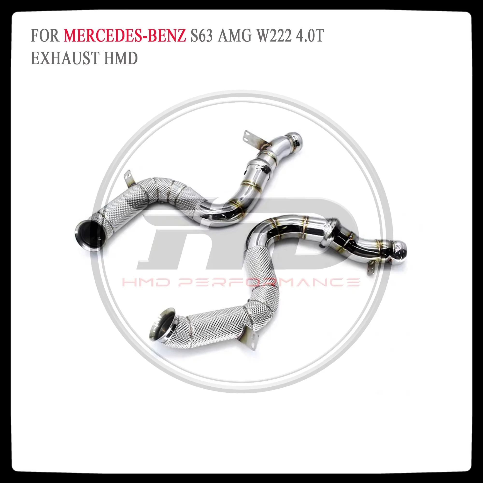 HMD Exhaust System High Flow Performance Downpipe for Mercedes-Benz S63 AMG W222 4.0t Car Accessories With Catalytic
HMD Exhaust System High Flow Performance Downpipe for Mercedes-Benz S63 AMG W222 4.0t Car Accessories With Catalytic