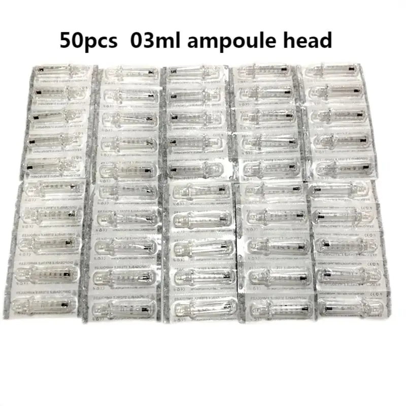 0.3/0.5ML Disposable Sterile Ampoule Head for Tattoo Tip Hyaluronic Pen High Pressure Wrinkle removal waterSyringe
0.3/0.5ML Disposable Sterile Ampoule Head for Tattoo Tip Hyaluronic Pen High Pressure Wrinkle removal waterSyringe