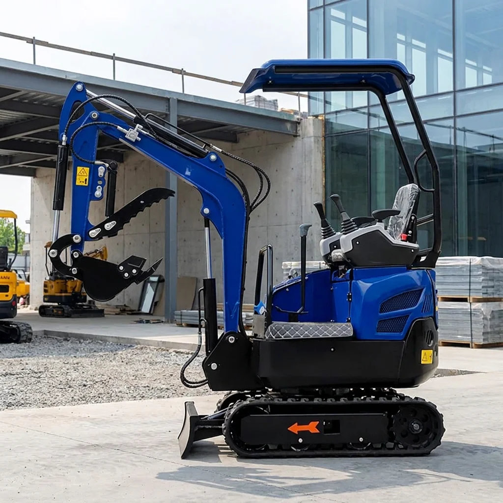 Professional 1 Ton Mini Excavator Diesel Crawler Small Digger Micro Bagger for Garden Farm Construction EPA Euro 5 Engine
Professional 1 Ton Mini Excavator Diesel Crawler Small Digger Micro Bagger for Garden Farm Construction EPA Euro 5 Engine