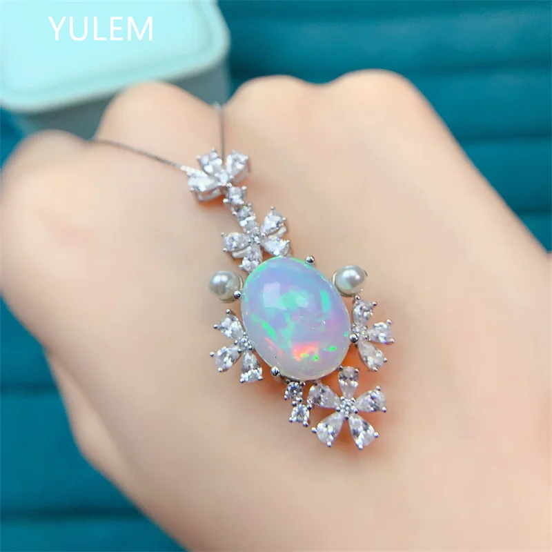 YULEM 2026 НОВИНКА: Колье с подвеской из натурального опала для женщин, на каждый день, из стерлингового серебра 925 пробы, изысканные ювелирные изделия
YULEM 2026 НОВИНКА: Колье с подвеской из натурального опала для женщин, на каждый день, из стерлингового серебра 925 пробы, изысканные ювелирные изделия
