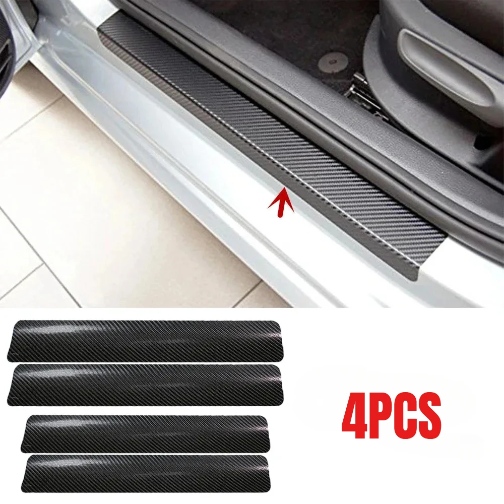 4PCS Car Door Protector Anti-collision Decorative Strip Carbon Fiber Stickers Car Trunk Door Sill Scuff Decal Film Accessories
4PCS Car Door Protector Anti-collision Decorative Strip Carbon Fiber Stickers Car Trunk Door Sill Scuff Decal Film Accessories