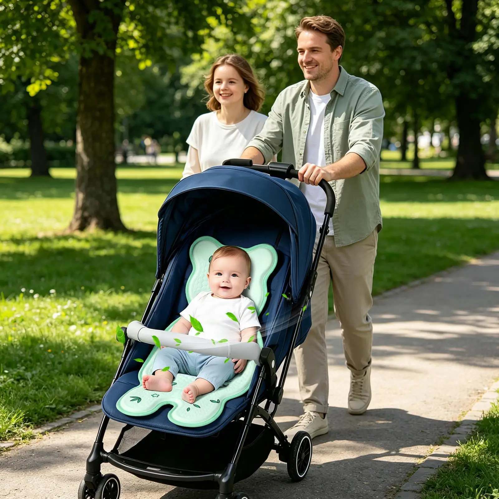Cooling Pad For Stroller Soft Universal Comfortable Mat Liner Kids Stroller Cooling Cushion For Car Seat High Chair Bassinet
Cooling Pad For Stroller Soft Universal Comfortable Mat Liner Kids Stroller Cooling Cushion For Car Seat High Chair Bassinet