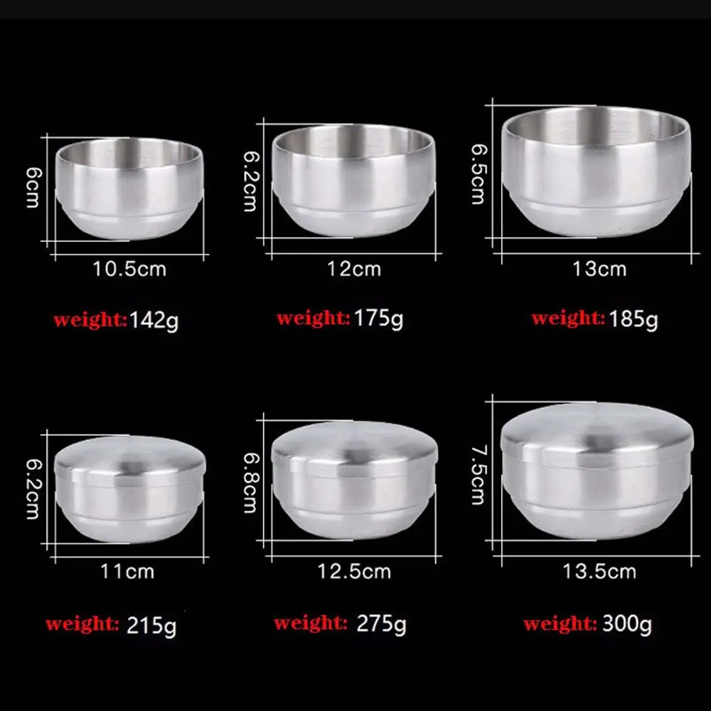 Silver Korean Korean Cuisine Kitchen Utensils Container With Lid Tableware Soup Bowl Mixing Bowls Cereal Bowls Double Rice Bowl
Silver Korean Korean Cuisine Kitchen Utensils Container With Lid Tableware Soup Bowl Mixing Bowls Cereal Bowls Double Rice Bowl