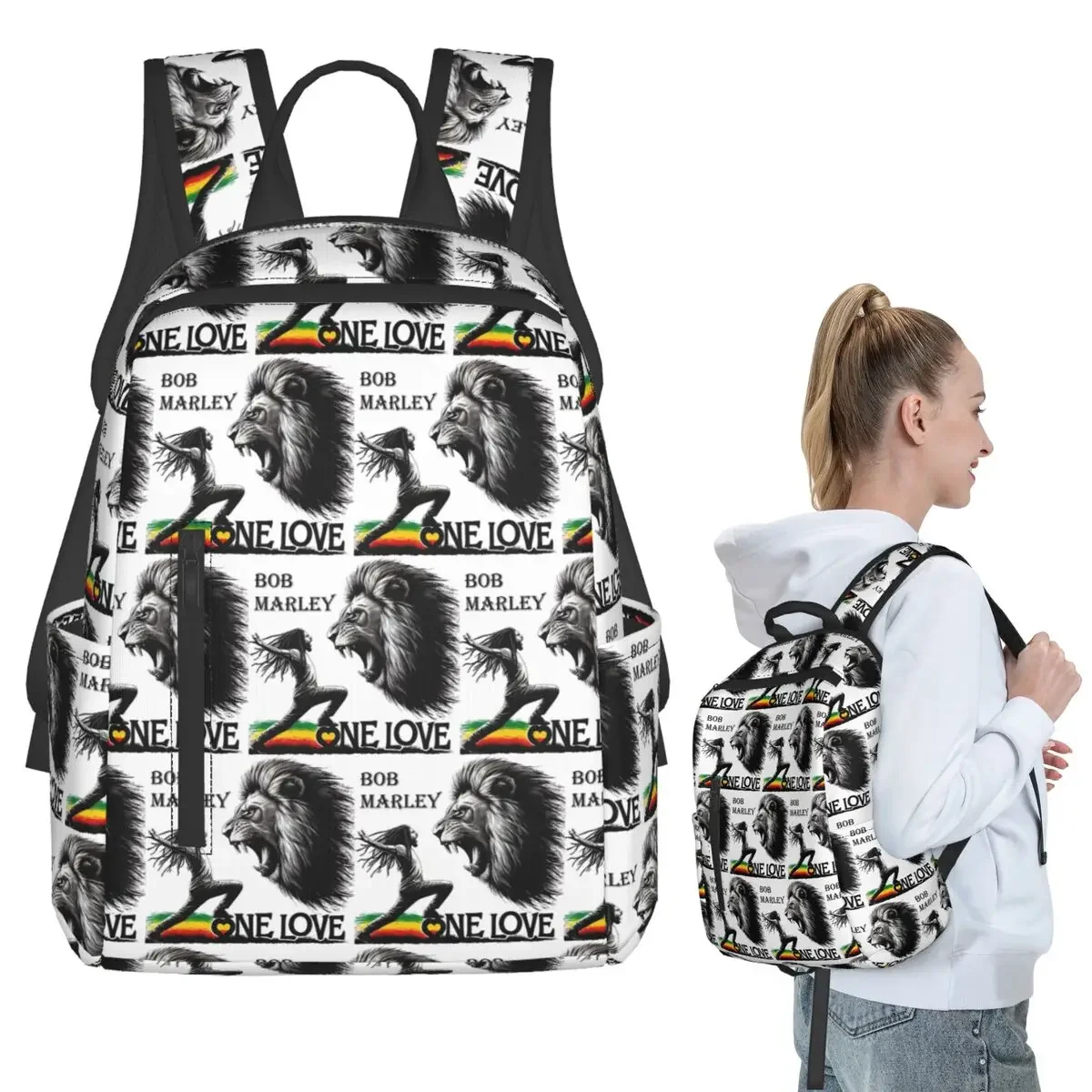 Jamaica Reggae Rock Bob Marley Backpack Student BookBag Kids School Bag Computer Shoulder Bags Boys Girls
Jamaica Reggae Rock Bob Marley Backpack Student BookBag Kids School Bag Computer Shoulder Bags Boys Girls