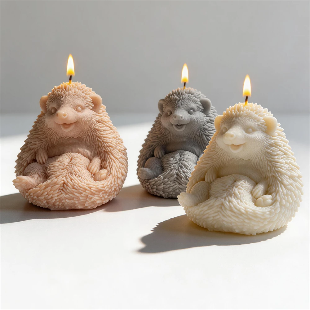 Sitting Hedgehog Animal Figurine Silicone Mold Home Decor Hedgehog Pet Statue Soy Wax Candle Mold Animal Resin Plaster Mould
Sitting Hedgehog Animal Figurine Silicone Mold Home Decor Hedgehog Pet Statue Soy Wax Candle Mold Animal Resin Plaster Mould