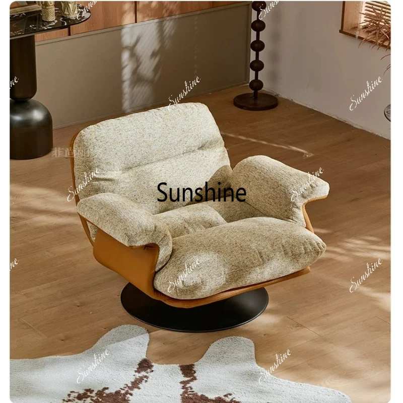 Modern simple single sofa chair rotating reclining leisure living room balcony comfortable
Modern simple single sofa chair rotating reclining leisure living room balcony comfortable
