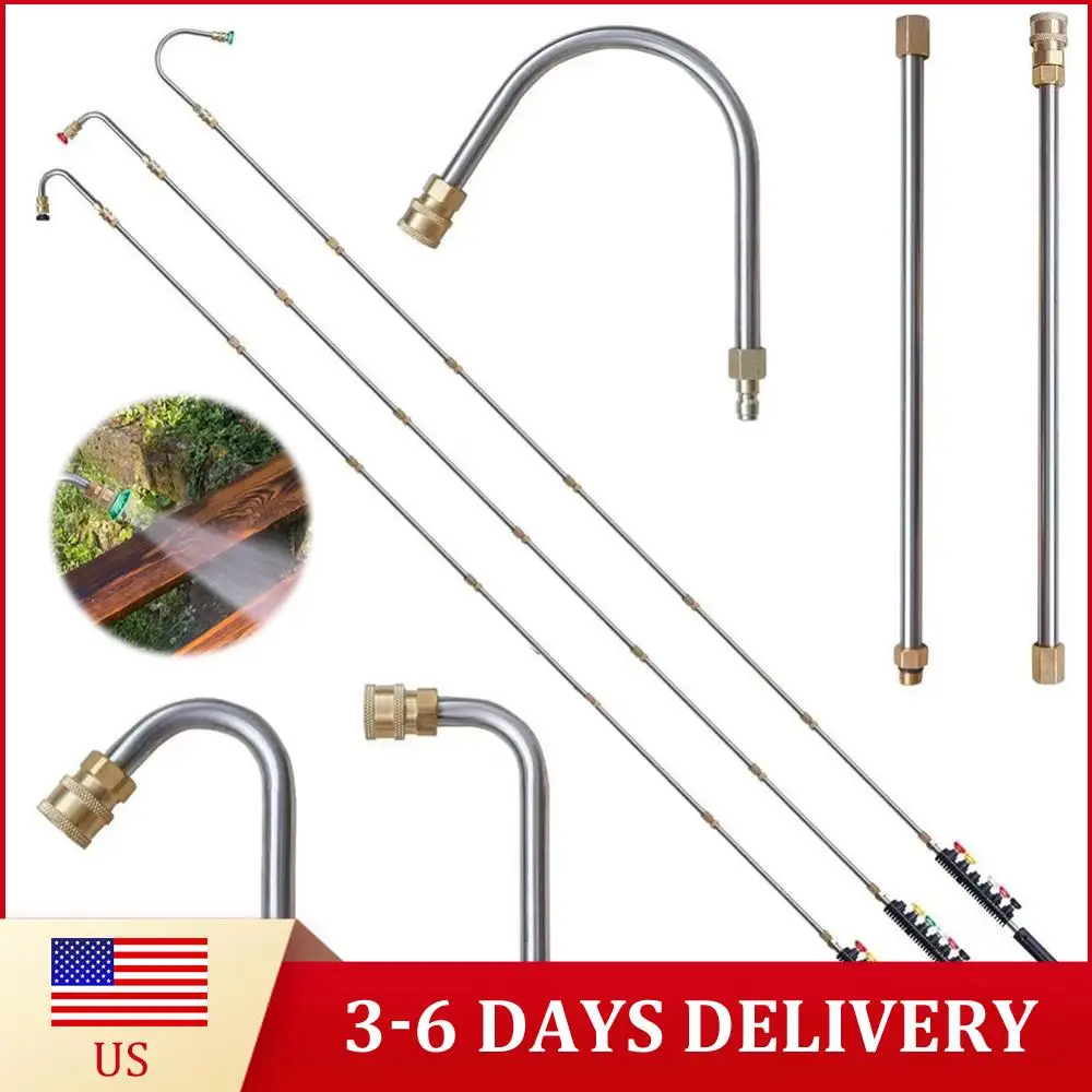 Набор из 10 насадок для мойки высокого давления: 6 регулируемых форсунок, 4000 фунтов на кв. дюйм, быстроразъемное соединение 1/4 дюйма
Набор из 10 насадок для мойки высокого давления: 6 регулируемых форсунок, 4000 фунтов на кв. дюйм, быстроразъемное соединение 1/4 дюйма