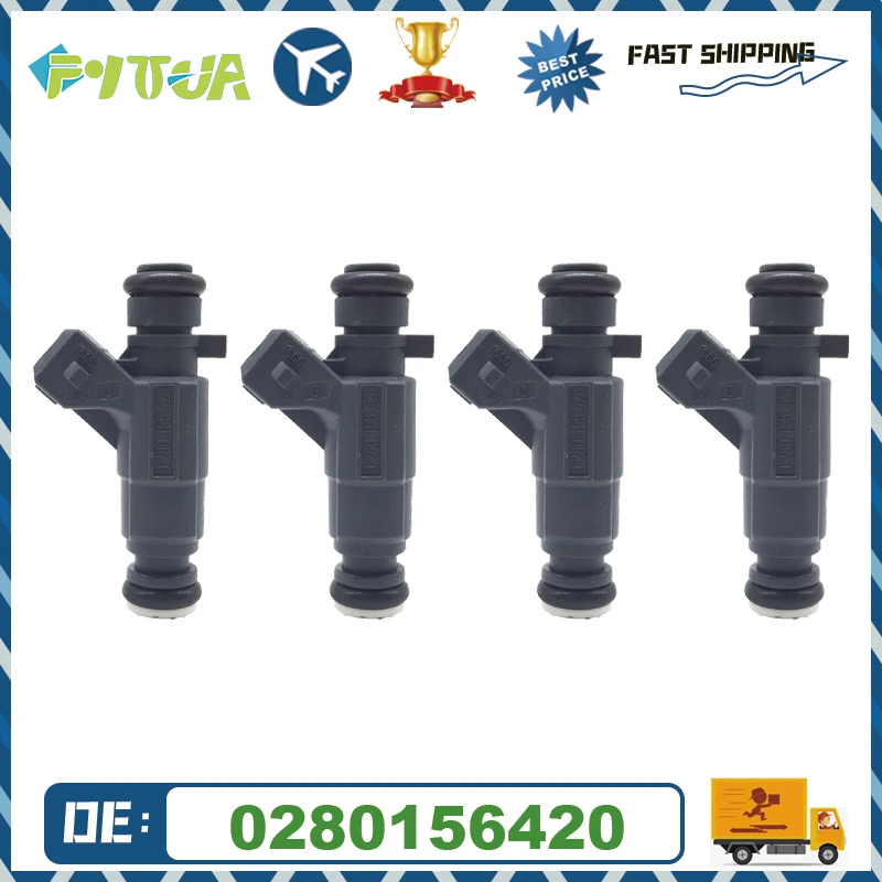 Топливный инжектор 0280156420 для Wuling Sunshine 466 Chang an Star CM5 L4 0 280 156 420 4 отверстия, Новое поступление, 4 шт. 
Топливный инжектор 0280156420 для Wuling Sunshine 466 Chang an Star CM5 L4 0 280 156 420 4 отверстия, Новое поступление, 4 шт.