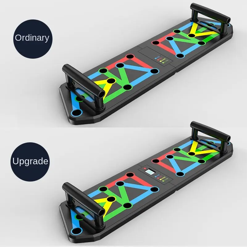 13-Function Foldable Push-Up Board Men's Chest Muscle Training with Timer
13-Function Foldable Push-Up Board Men's Chest Muscle Training with Timer