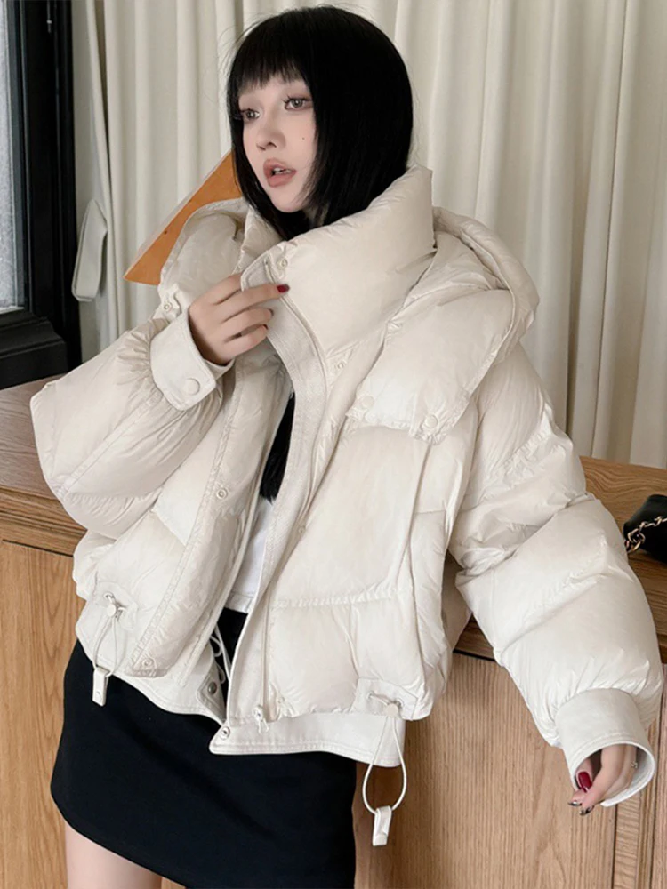 Корейская свободная утепленная куртка с капюшоном, джинсовая верхняя одежда в стиле пэчворк, хлопковое пальто для похудения, популярное зимнее пальто для женщин
Корейская свободная утепленная куртка с капюшоном, джинсовая верхняя одежда в стиле пэчворк, хлопковое пальто для похудения, популярное зимнее пальто для женщин