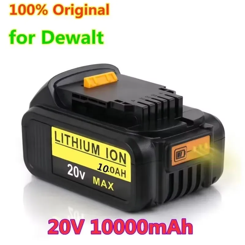 Сменный аккумулятор 20 В, 10000 мАч для DeWalt — 100% оригинал, совместимый с DCB206/DCB205/DCB204-2 | Литий-ионный источник питания 20 В, 10,0 Ач
Сменный аккумулятор 20 В, 10000 мАч для DeWalt — 100% оригинал, совместимый с DCB206/DCB205/DCB204-2 | Литий-ионный источник питания 20 В, 10,0 Ач