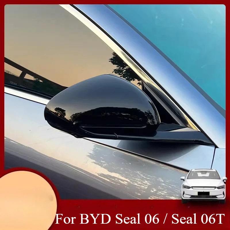 Для BYD Seal 06 / Seal 06T: накладка на зеркало заднего вида в стиле OEM, защитная наклейка на зеркало заднего вида
Для BYD Seal 06 / Seal 06T: накладка на зеркало заднего вида в стиле OEM, защитная наклейка на зеркало заднего вида