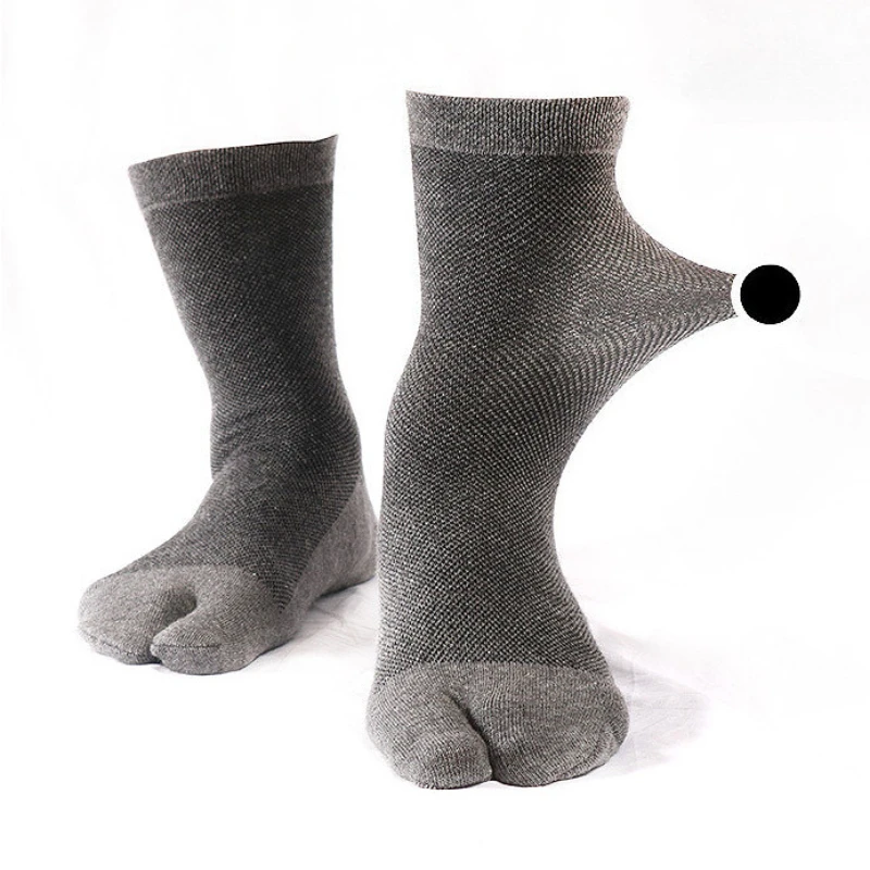 4 Pairs Men Cotton Two Toe Tabi Socks Split Toe Designs Mesh Breathable Cotton Mid-Calf Casual Two Finger Socks for Daily Wear
4 Pairs Men Cotton Two Toe Tabi Socks Split Toe Designs Mesh Breathable Cotton Mid-Calf Casual Two Finger Socks for Daily Wear