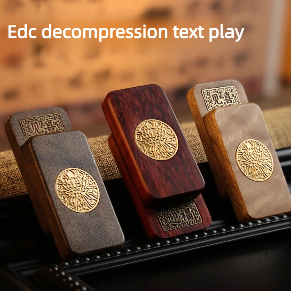 HWEDC Wooden Paperweight with Dense Mechanical Track and Fingertip Push Card Decompression Toy
HWEDC Wooden Paperweight with Dense Mechanical Track and Fingertip Push Card Decompression Toy
