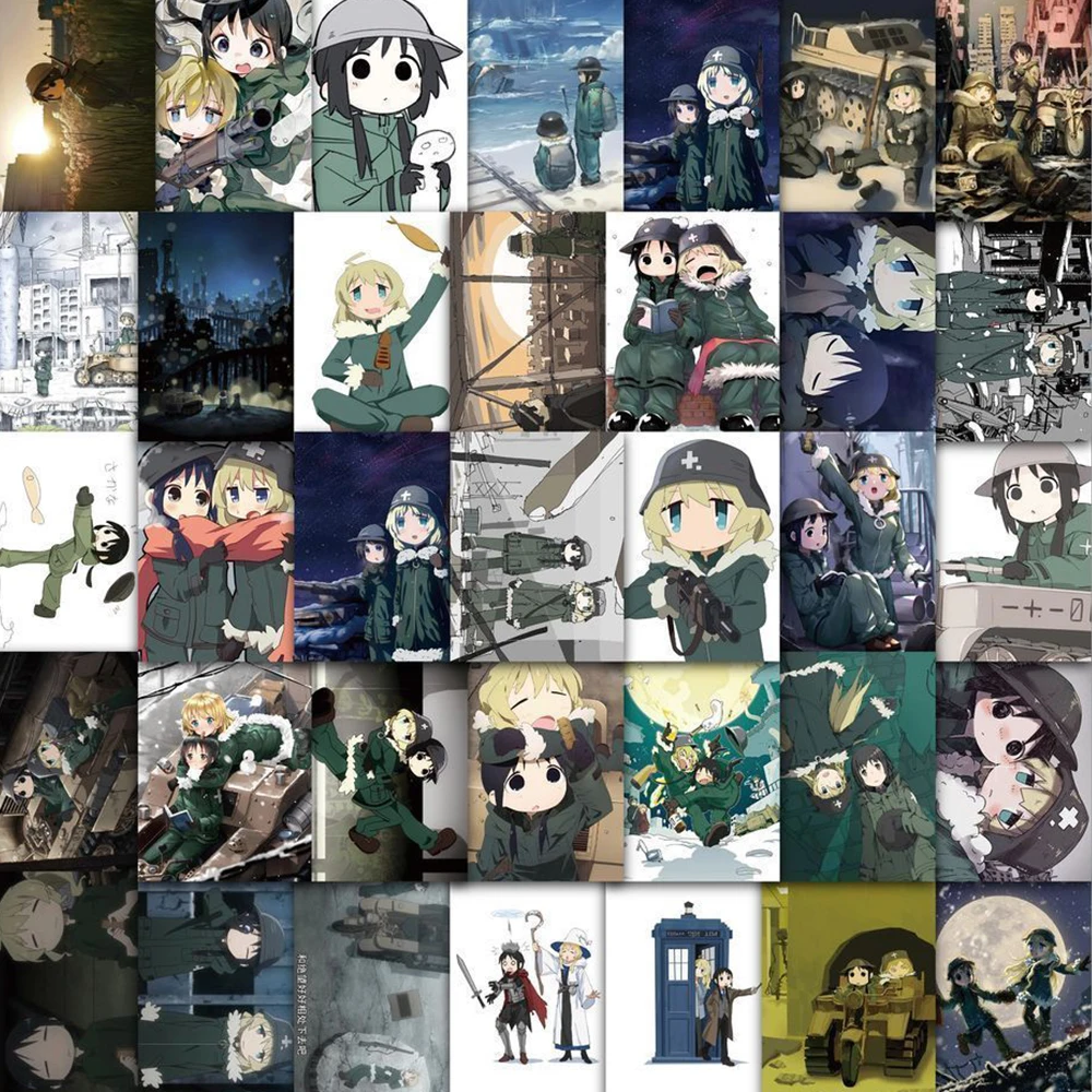 10/30/59pcs Girls Last Tour Anime Stickers Cute Chito Yuuri Sticker Laptop Scrapbooking Luggage Phone Kawaii Girls Cartoon D
10/30/59pcs Girls Last Tour Anime Stickers Cute Chito Yuuri Sticker Laptop Scrapbooking Luggage Phone Kawaii Girls Cartoon D