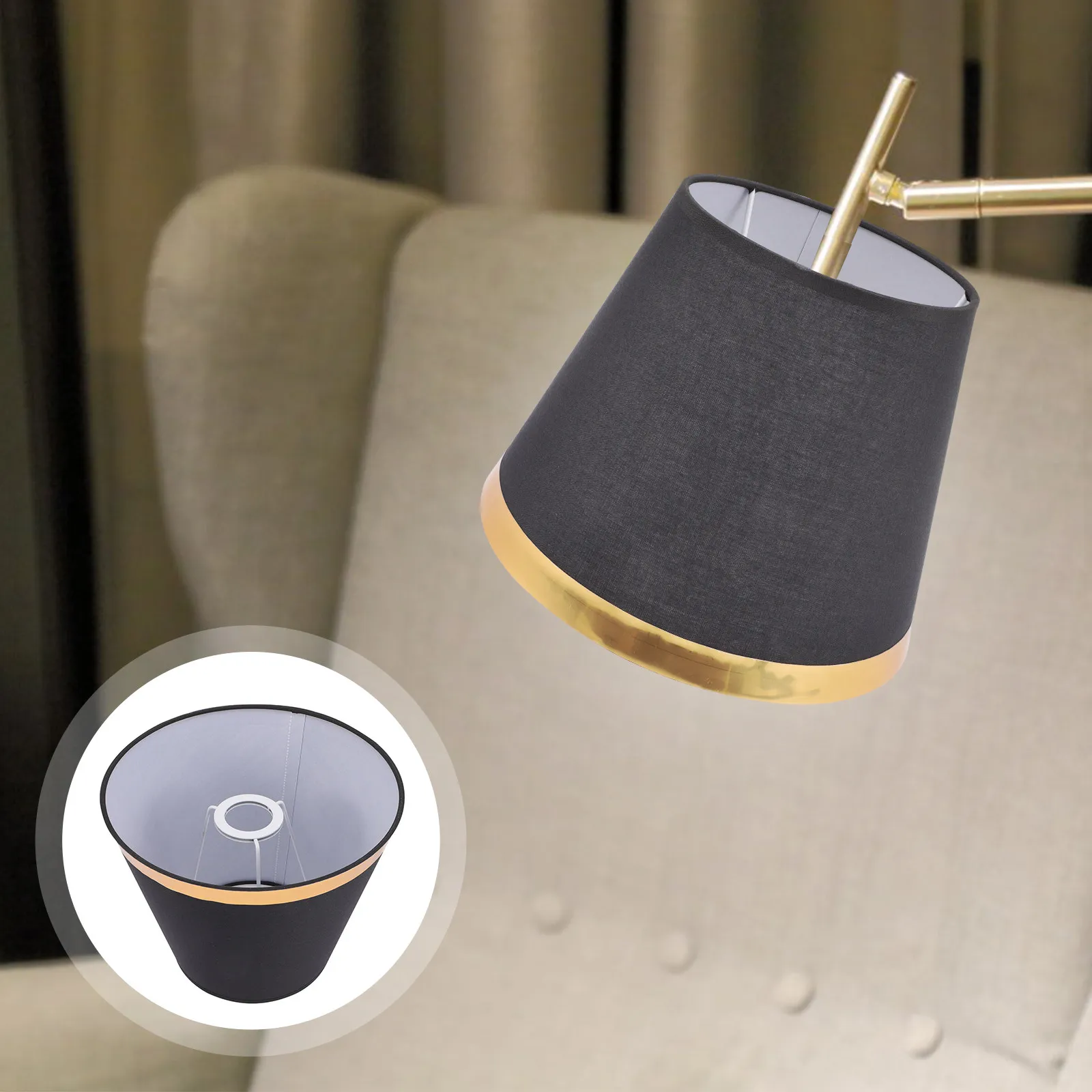Decorative Fabric Lamp Shade Drum Shape Dustproof Light Cover Soft Light for Bedroom Living Room Table Floor Wall Lamp
Decorative Fabric Lamp Shade Drum Shape Dustproof Light Cover Soft Light for Bedroom Living Room Table Floor Wall Lamp