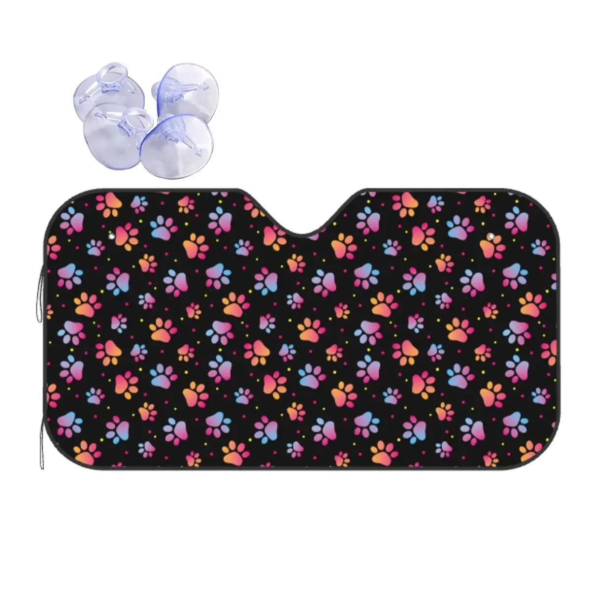 Cute Animal Paw Pattern Windshield Sunshade Cute Cover Front Block Window 70x130cm Car Sunshade Heat Reflector
Cute Animal Paw Pattern Windshield Sunshade Cute Cover Front Block Window 70x130cm Car Sunshade Heat Reflector