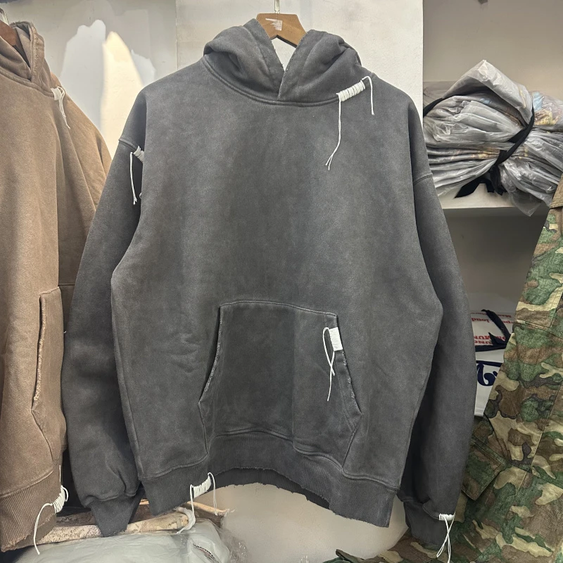 Уличная одежда в стиле хип-хоп, флисовая толстовка с кисточками Y2k, свободные серые коричневые толстовки в стиле Харадзюку, зима-осень, пуловеры
Уличная одежда в стиле хип-хоп, флисовая толстовка с кисточками Y2k, свободные серые коричневые толстовки в стиле Харадзюку, зима-осень, пуловеры