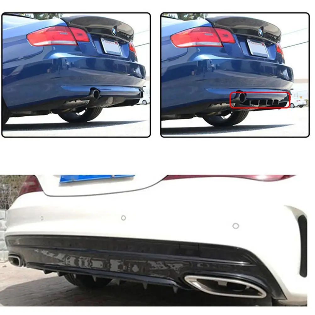 Universal Car Rear Bumper Shark Fin Spoiler Styling Decoration ABS Material Easy Install Fits Most Cars Graceful Trendy Stand
Universal Car Rear Bumper Shark Fin Spoiler Styling Decoration ABS Material Easy Install Fits Most Cars Graceful Trendy Stand