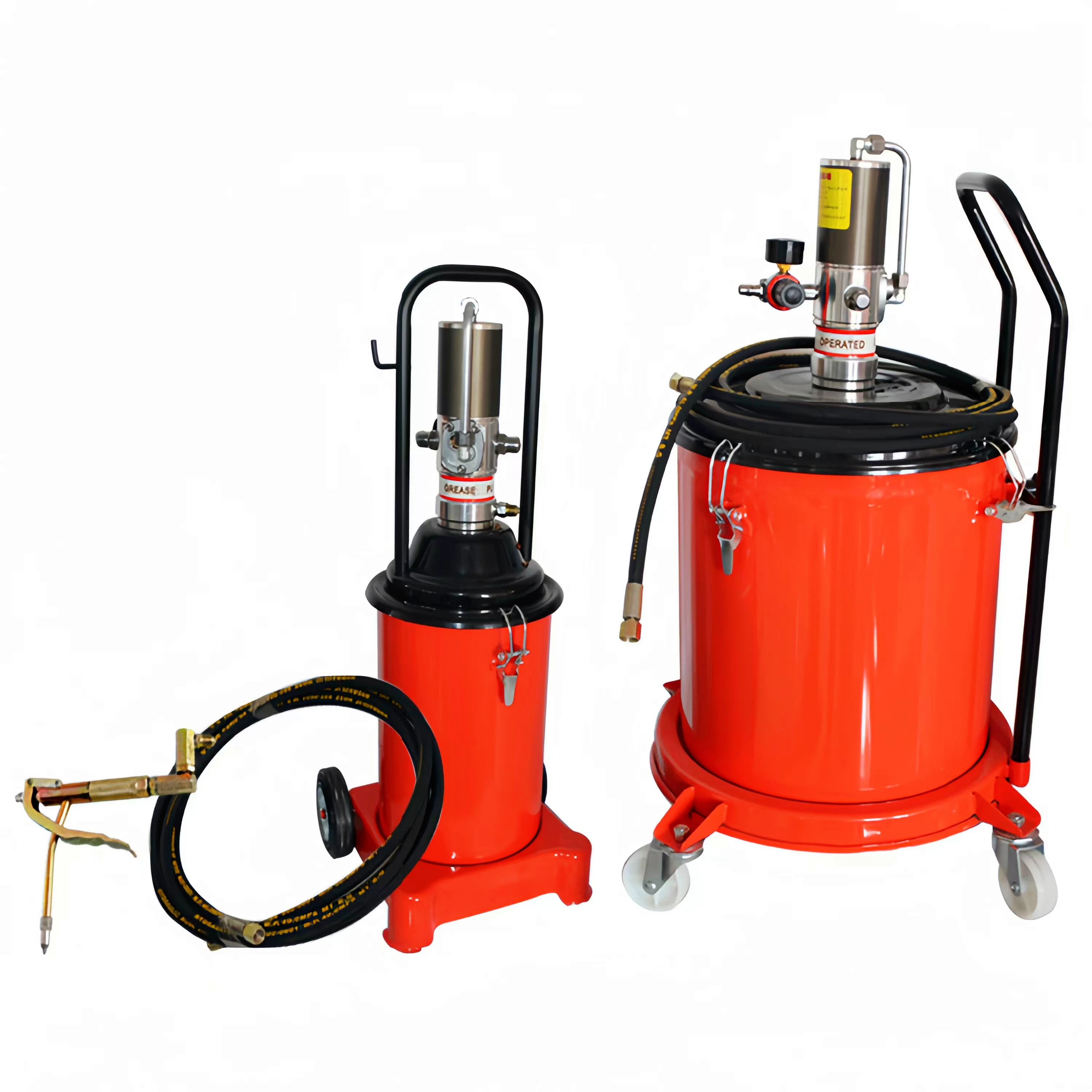 OEM Factory 12L 20L 35L 40L Bucket High Pressure Pneumatic Grease Injector Gun Portable Air Operated Grease Lubricator Pump
OEM Factory 12L 20L 35L 40L Bucket High Pressure Pneumatic Grease Injector Gun Portable Air Operated Grease Lubricator Pump