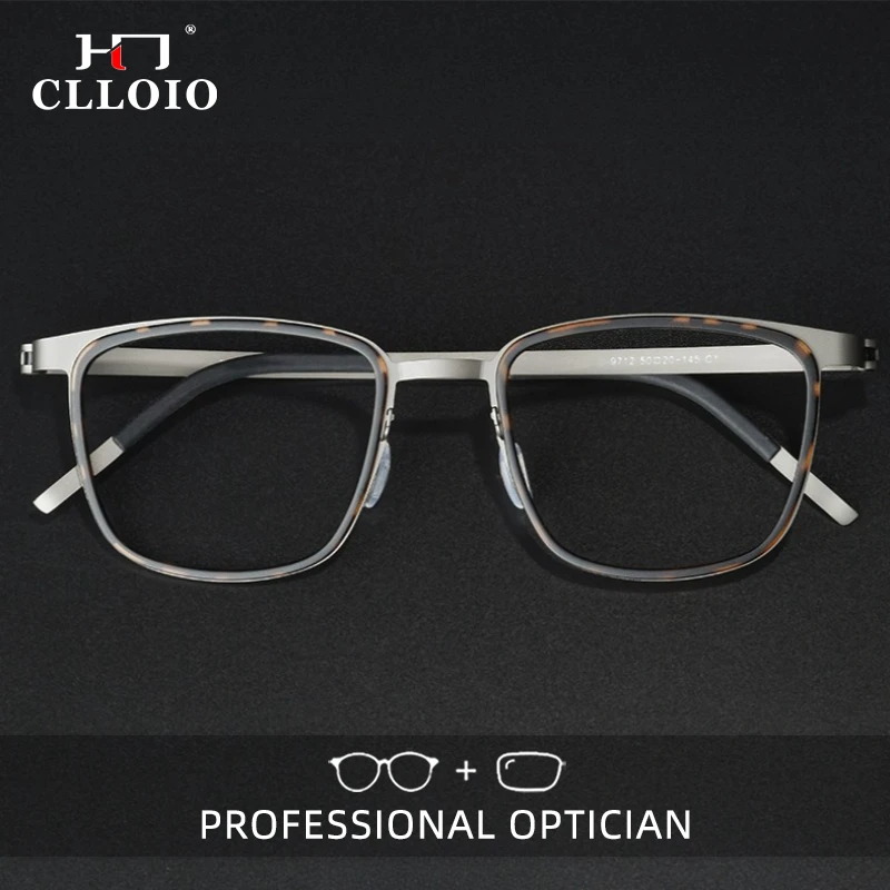 Очки для чтения CLLOIO Vintage без оправы из титана, с защитой от синего света, для коррекции близорукости, с возможностью индивидуальной настройки и прогрессивной линзой по рецепту
Очки для чтения CLLOIO Vintage без оправы из титана, с защитой от синего света, для коррекции близорукости, с возможностью индивидуальной настройки и прогрессивной линзой по рецепту