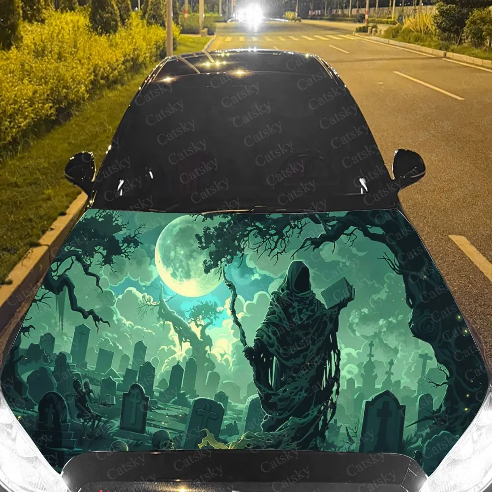 Наклейка на автомобильный чехол Grveyard Grim Reaper, наклейка на автомобильный капот, водонепроницаемые и самоклеящиеся автомобильные виниловые обертывания, крутой внешний декор автомобиля
Наклейка на автомобильный чехол Grveyard Grim Reaper, наклейка на автомобильный капот, водонепроницаемые и самоклеящиеся автомобильные виниловые обертывания, крутой внешний декор автомобиля