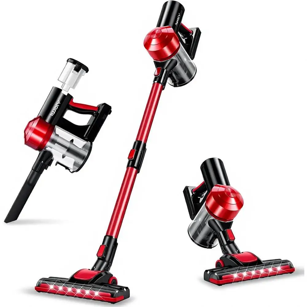 Rechargeable 2200mAh Battery Cordless Vacuum Cleaner, 18000Pa Cyclone Suction with HEPA Filter, Portable Lightweight Handheld St
Rechargeable 2200mAh Battery Cordless Vacuum Cleaner, 18000Pa Cyclone Suction with HEPA Filter, Portable Lightweight Handheld St