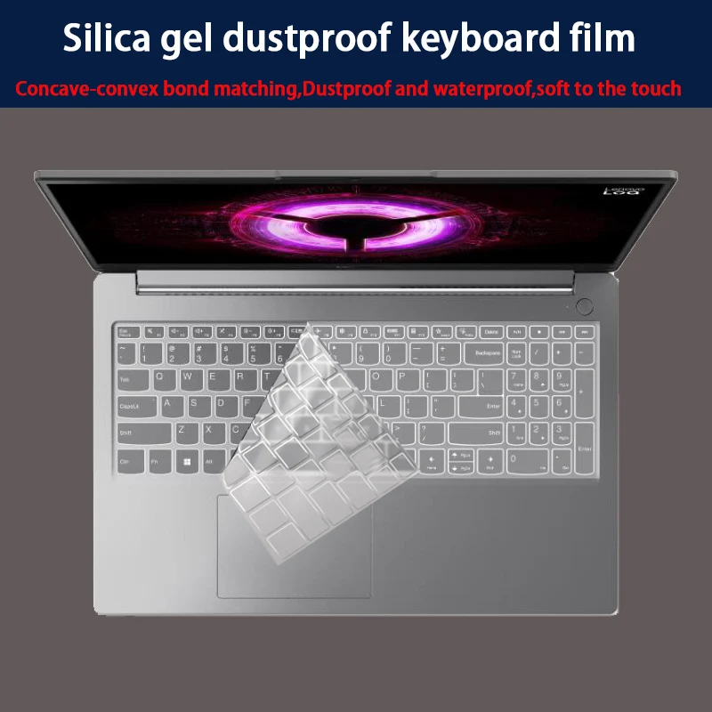 Для Lenovo LOQ 15ARP10E силиконовая пленка для клавиатуры, пленка для экрана ноутбука, HD закаленная пленка, матовая антибликовая пленка, антисиняя пленка 
Для Lenovo LOQ 15ARP10E силиконовая пленка для клавиатуры, пленка для экрана ноутбука, HD закаленная пленка, матовая антибликовая пленка, антисиняя пленка