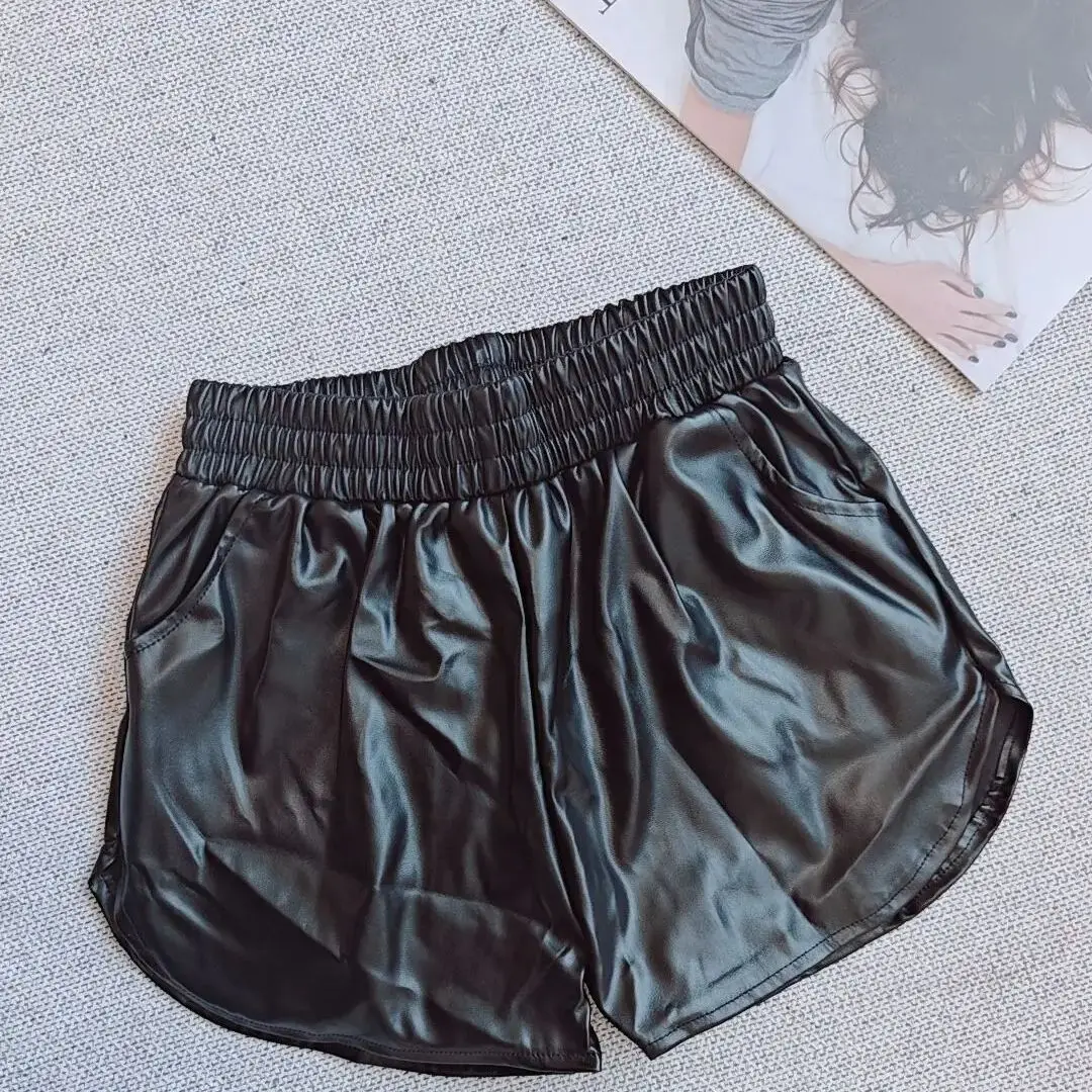 8.22 Baby Girls Summer Shorts Baby Girls Black Pocket Leather Elastic Bottom Shorts
8.22 Baby Girls Summer Shorts Baby Girls Black Pocket Leather Elastic Bottom Shorts