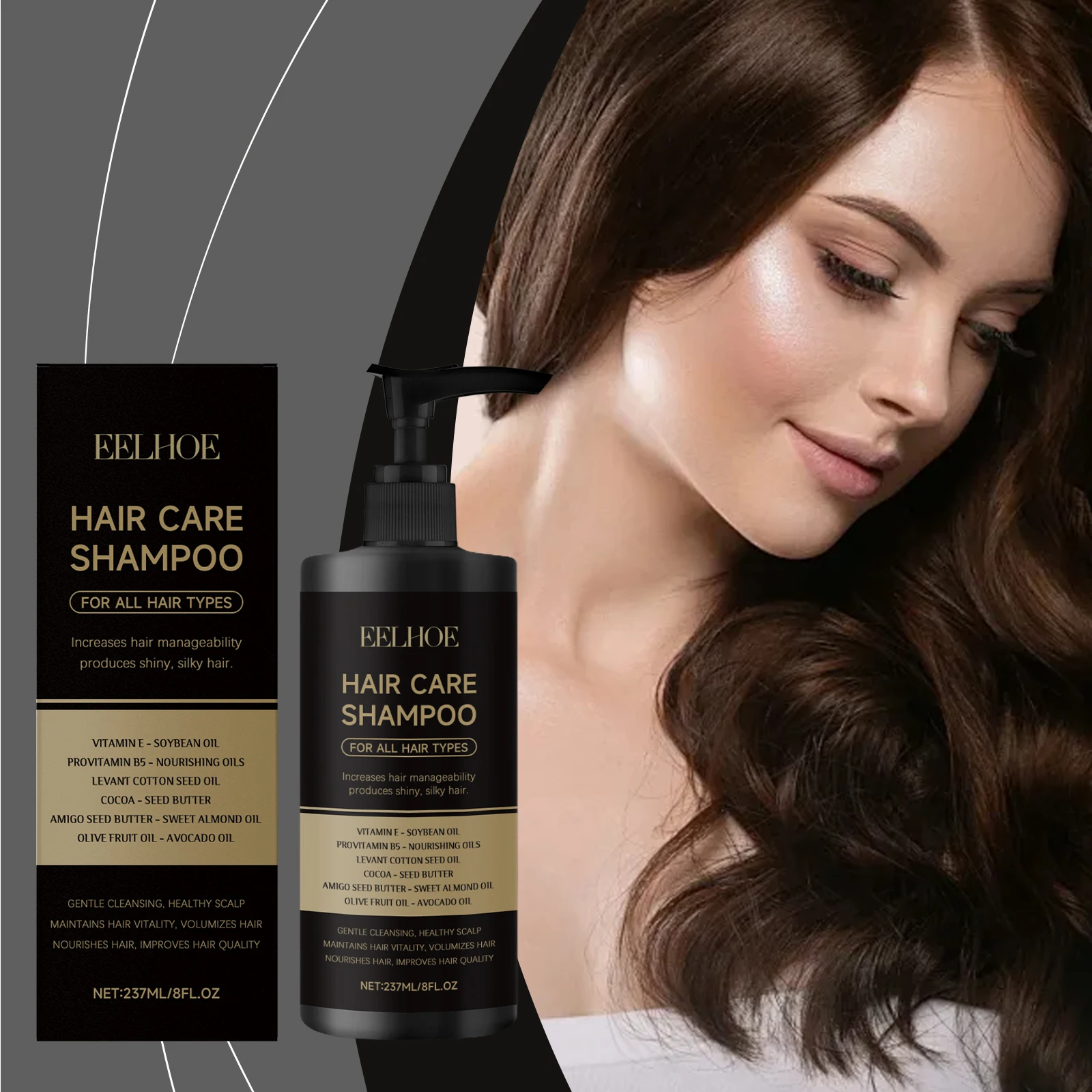 Eelhoe Vitamin B5 Shampoo With Gentle Ingredients Nourishes Softens Gentle Brightens Hair For Daily Cleaning Scalp Shampooing
Eelhoe Vitamin B5 Shampoo With Gentle Ingredients Nourishes Softens Gentle Brightens Hair For Daily Cleaning Scalp Shampooing