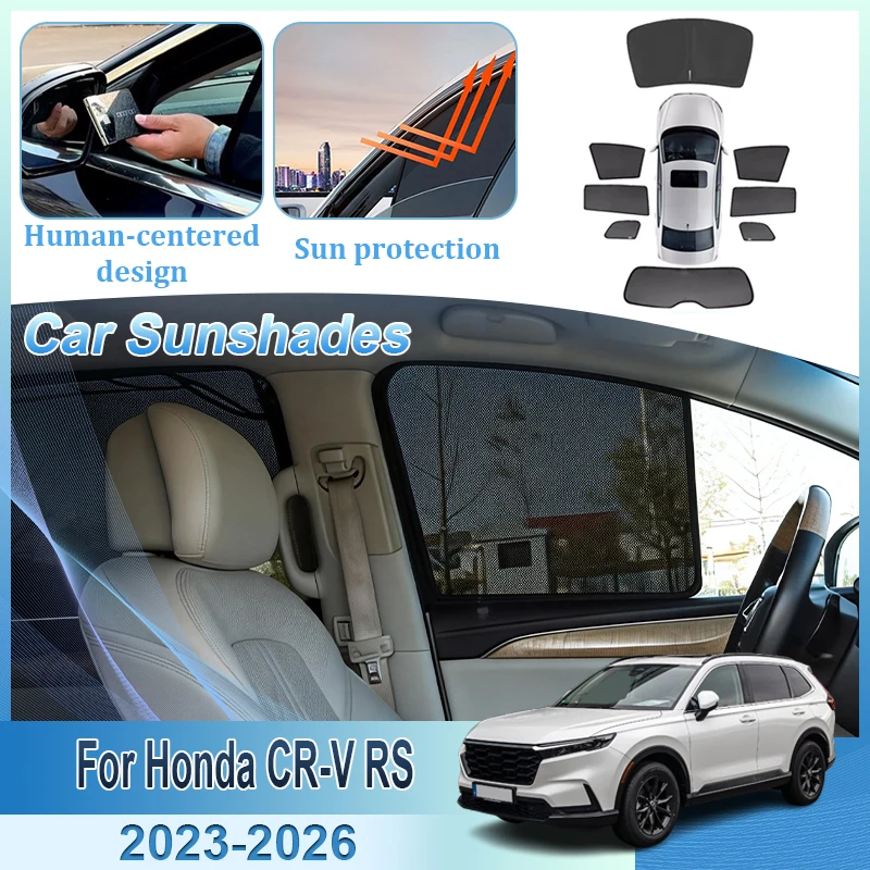 Car Sun Shades For Honda CR-V CRV RS MK6 2023 2024 2025 2026 Magnetic Heat Insulation Window Curtain Mesh Visor Auto Accessories
Car Sun Shades For Honda CR-V CRV RS MK6 2023 2024 2025 2026 Magnetic Heat Insulation Window Curtain Mesh Visor Auto Accessories