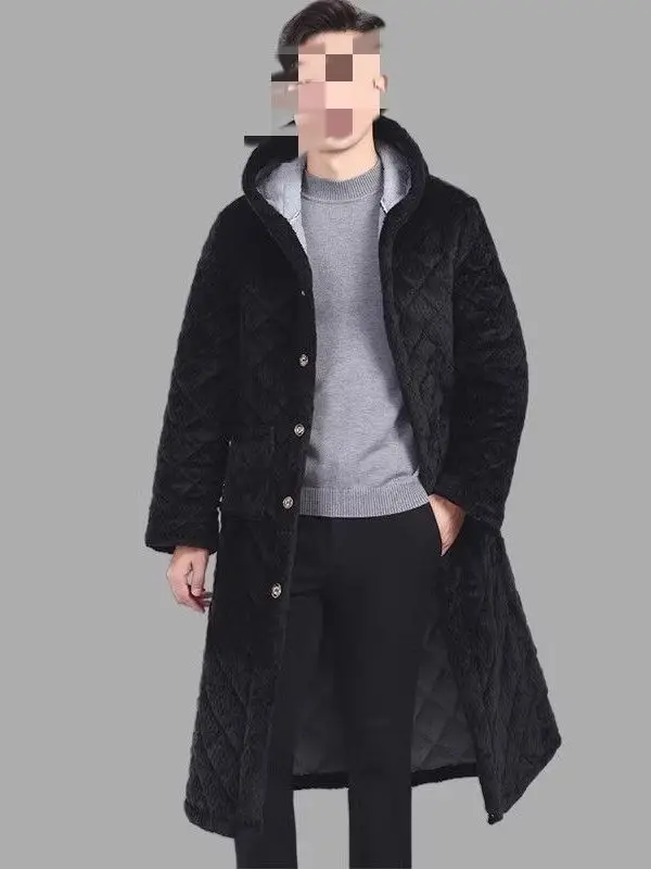 Мужское удлиненное хлопковое пальто на подкладке, свободного кроя, с капюшоном, из полиэфирного волокна, повседневное, для весны и осени
Мужское удлиненное хлопковое пальто на подкладке, свободного кроя, с капюшоном, из полиэфирного волокна, повседневное, для весны и осени