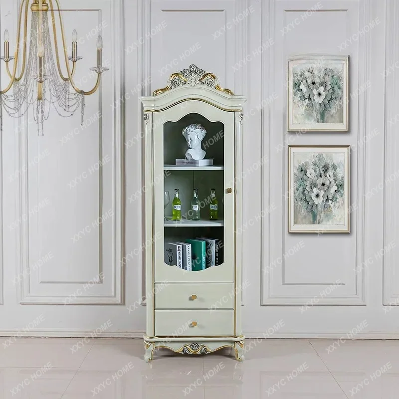Light Luxury Wine Cabinet Retro Solid Wood Locker Carved Vertical Cabinet
Light Luxury Wine Cabinet Retro Solid Wood Locker Carved Vertical Cabinet