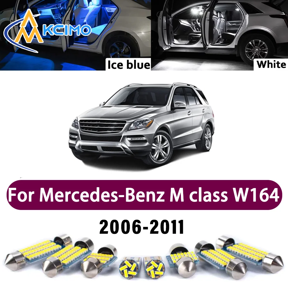 Premium LED Interior Lighting Kit for Mercedes-Benz M class W164 2006-2011 High-Quality Error-Free Dome Map Trunk Auto Lamps
Premium LED Interior Lighting Kit for Mercedes-Benz M class W164 2006-2011 High-Quality Error-Free Dome Map Trunk Auto Lamps