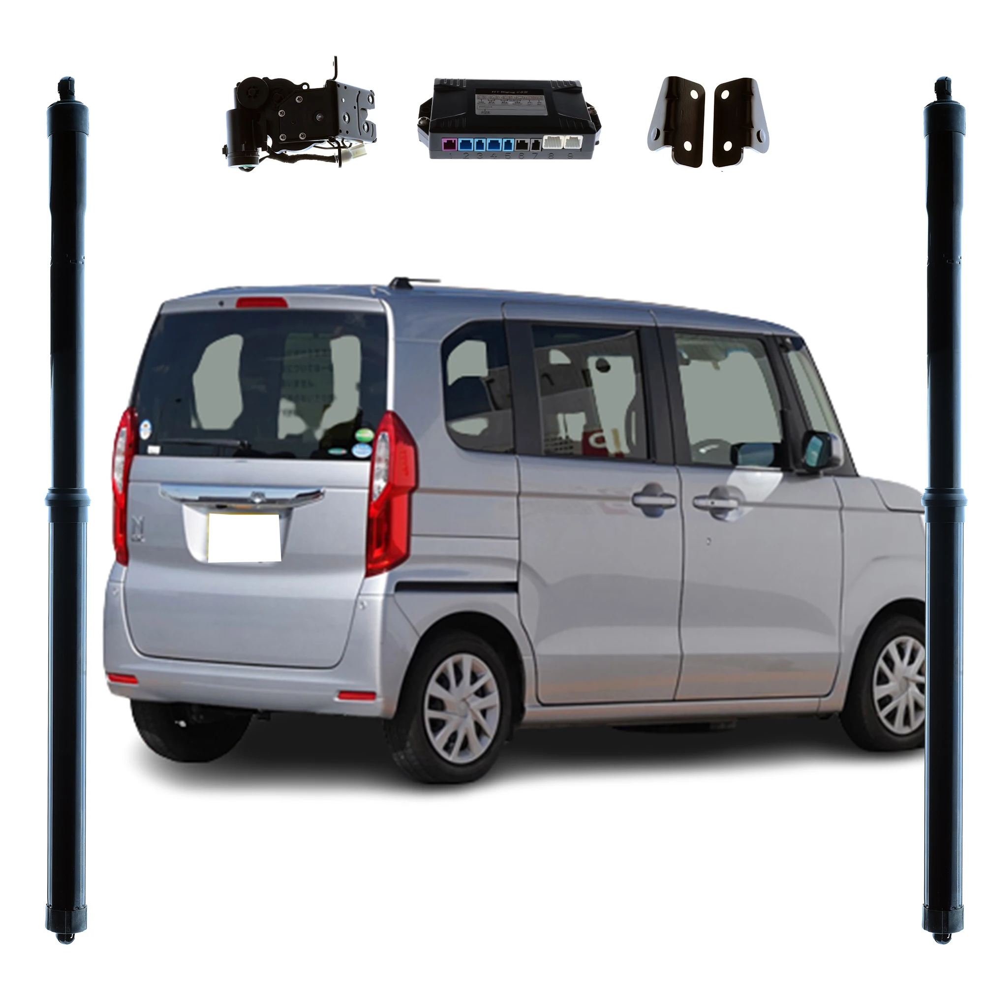 Для Honda N-BOX 2017 + Power Tailgate электрическая задняя дверь авто багажник с дистанционным управлением громкой связи опционально
Для Honda N-BOX 2017 + Power Tailgate электрическая задняя дверь авто багажник с дистанционным управлением громкой связи опционально