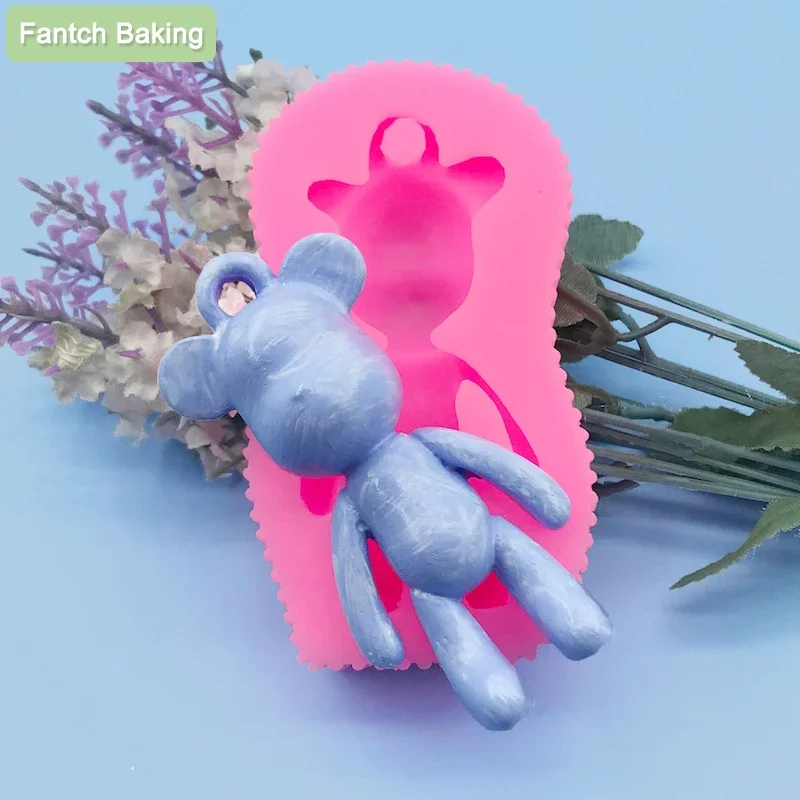 Resin Art Mould Plaster Bear Cute Cartoon Doll 3D Model Soft Silicone Mold Material Sugar Craft Baking Tool Cake Decorating DIY
Resin Art Mould Plaster Bear Cute Cartoon Doll 3D Model Soft Silicone Mold Material Sugar Craft Baking Tool Cake Decorating DIY