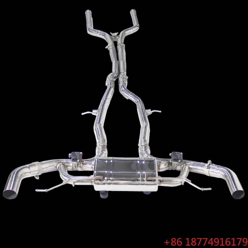 OBM High Performance MM Valved Catback Exhaust System for Glc63 4.0t 2016-- Stainless Steel304 Muffler
OBM High Performance MM Valved Catback Exhaust System for Glc63 4.0t 2016-- Stainless Steel304 Muffler