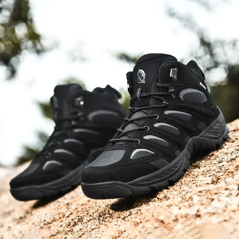 2024 Men Sneakers Tactical Breathable Combat Boots Outdoor Casual Boots Autumn New Shoes Light Non-slip Men Desert Ankle Boots
2024 Men Sneakers Tactical Breathable Combat Boots Outdoor Casual Boots Autumn New Shoes Light Non-slip Men Desert Ankle Boots