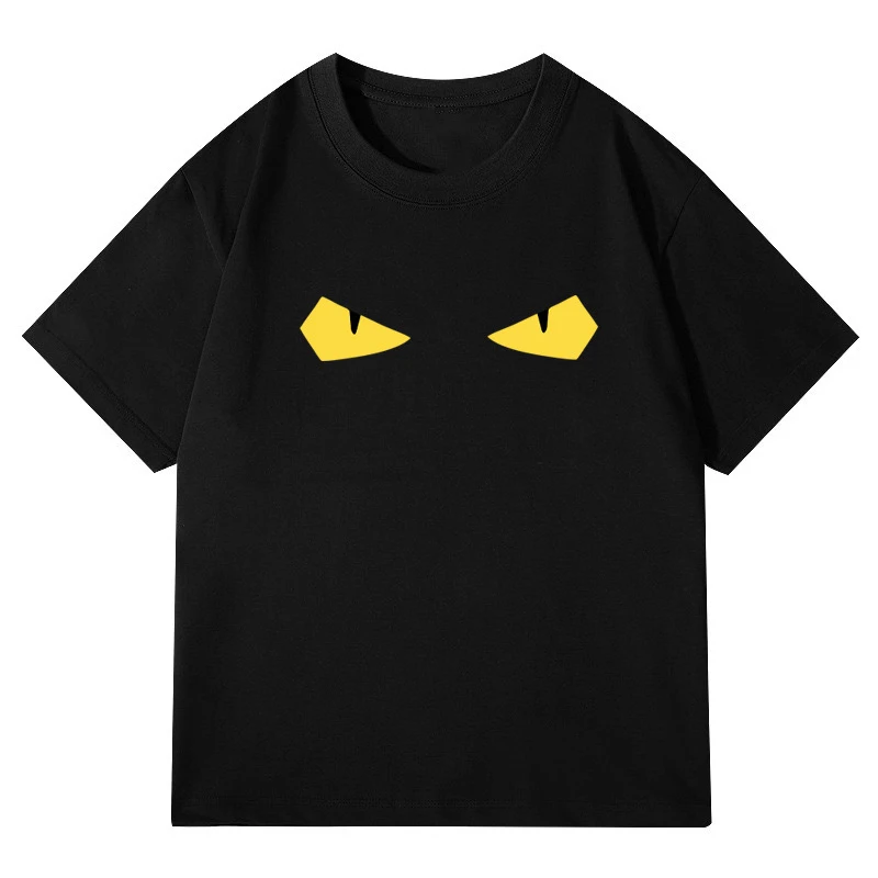 2025 new eye pattern short-sleeved t-shirt for men and women couples pure cotton loose half-sleeved t-shirt
2025 new eye pattern short-sleeved t-shirt for men and women couples pure cotton loose half-sleeved t-shirt