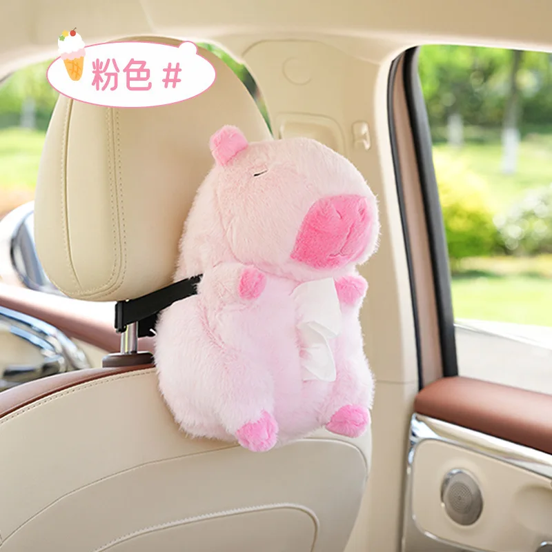 Creative Cartoon Car Tissue Boxes Capybara Plush Backseat Hanging Tissue Bag Box Car Paper Holder Auto Toys Car Interior Decor
Creative Cartoon Car Tissue Boxes Capybara Plush Backseat Hanging Tissue Bag Box Car Paper Holder Auto Toys Car Interior Decor