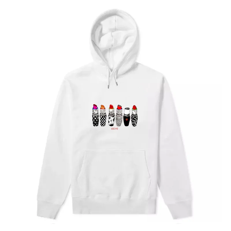 Creative Illustration Kiss Me Hoodie Sweatirt ex Cotton Youth Casual Faion Independent Original Design Fun Print Swea...
Creative Illustration Kiss Me Hoodie Sweatirt ex Cotton Youth Casual Faion Independent Original Design Fun Print Swea...