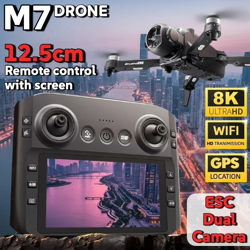 Lenovo M7 RC 8K Drone HD Dual Camera Professional Aerial Photography Quadcopter Portable Foldable Remote Control Aircraft WiFi
Lenovo M7 RC 8K Drone HD Dual Camera Professional Aerial Photography Quadcopter Portable Foldable Remote Control Aircraft WiFi